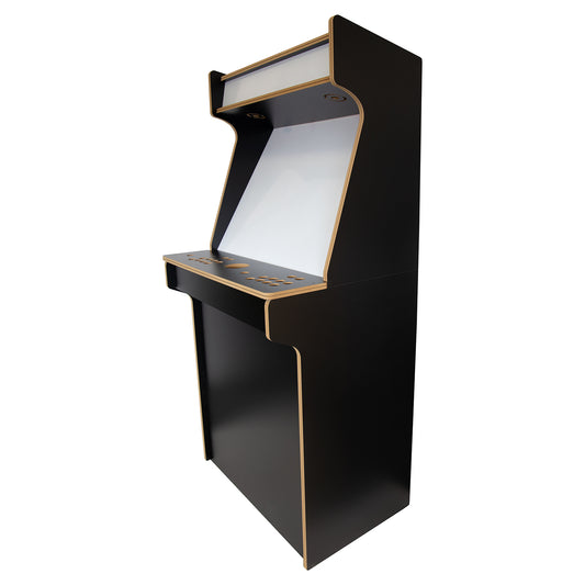 2 Player 32" Upright Arcade Cabinet Flat Pack Kit - Black