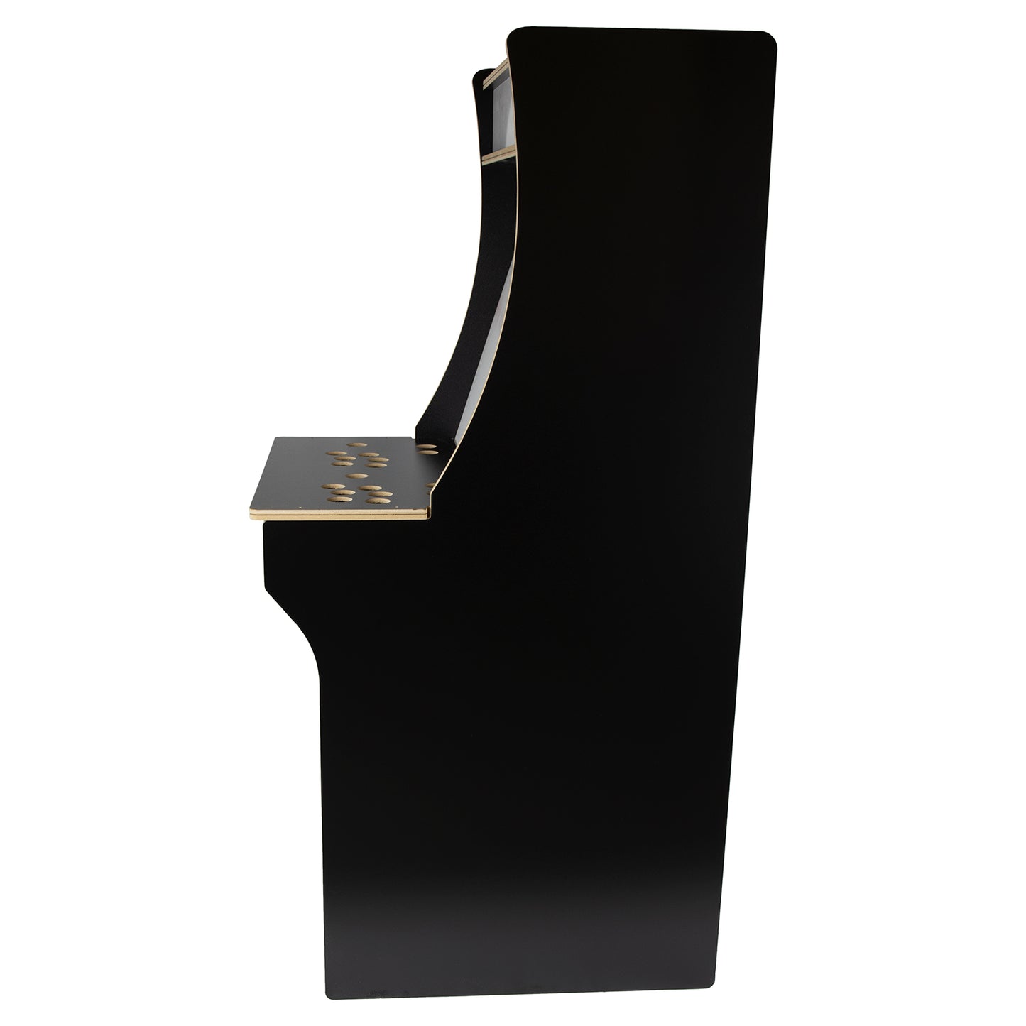 2 Player 3/4 Size Upright Arcade Cabinet Flat Pack Kit - Black